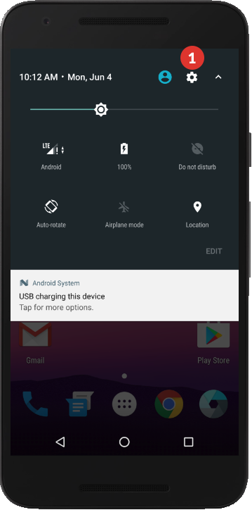 How to set up L2TP VPN on Android Nougat: Step 1