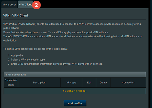 How to set up OpenVPN on Asus Routers: Step 2