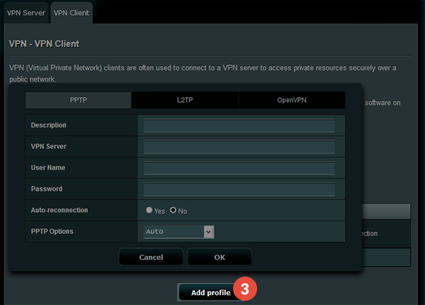 How to set up OpenVPN on Asus Routers: Step 3