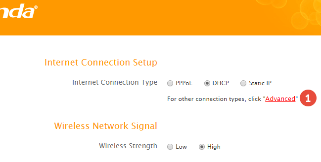 How to set up VPN on Tenda Routers: Step 1