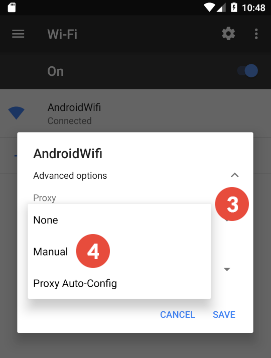 How to Set Up Proxy on Android: Step 3