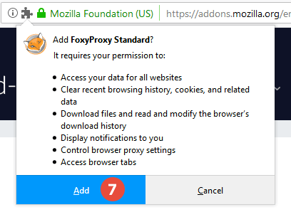 How to set up SOCKS5 Proxy on Firefox: Step 5