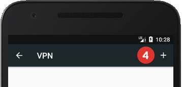 How to set up L2TP VPN on Android Nougat: Step 4
