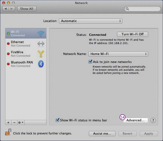 How to set up L2TP VPN on macOS: Step 7