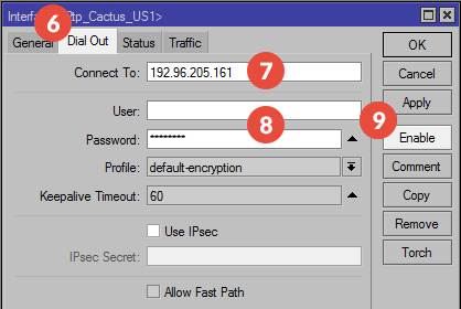 How to set up L2TP VPN on Mikrotik Routers: Step 4