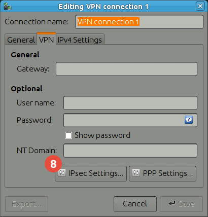 How to set up L2TP/IPSec VPN on Ubuntu: Step 4