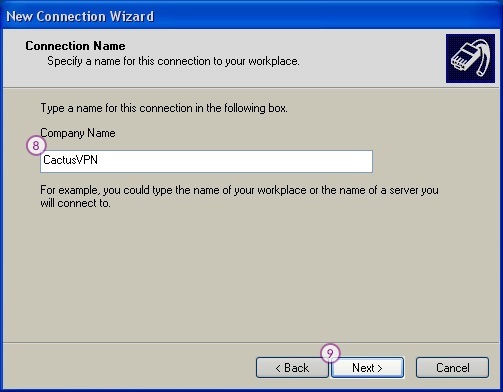 How to set up L2TP VPN on Windows XP: Step 6