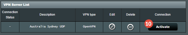 How to set up OpenVPN on Asus Routers: Step 5