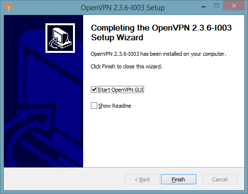 How to set up OpenVPN on Windows 8: Step 7