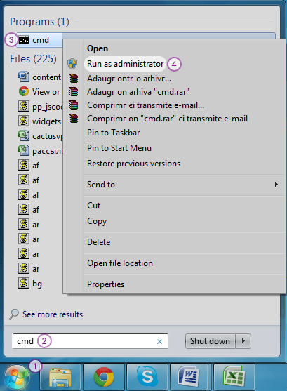 Windows7 Sharing PPTP VPN Connection: Step 1