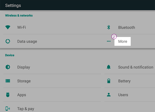 How to set up PPTP VPN on Android Lollipop: Step 2