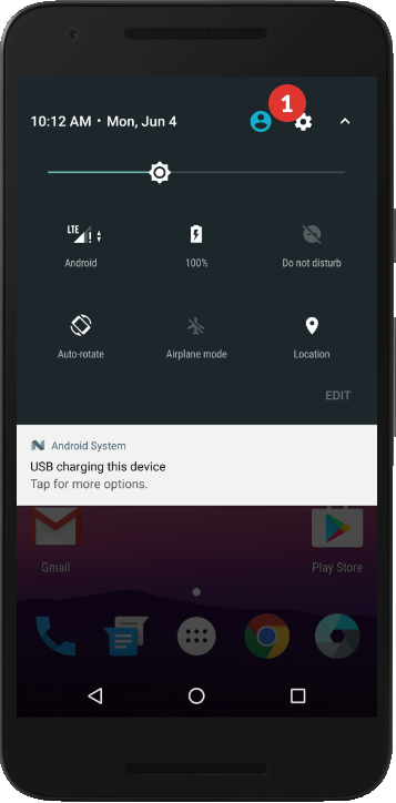 How to set up PPTP VPN on Android Nougat: Step 1