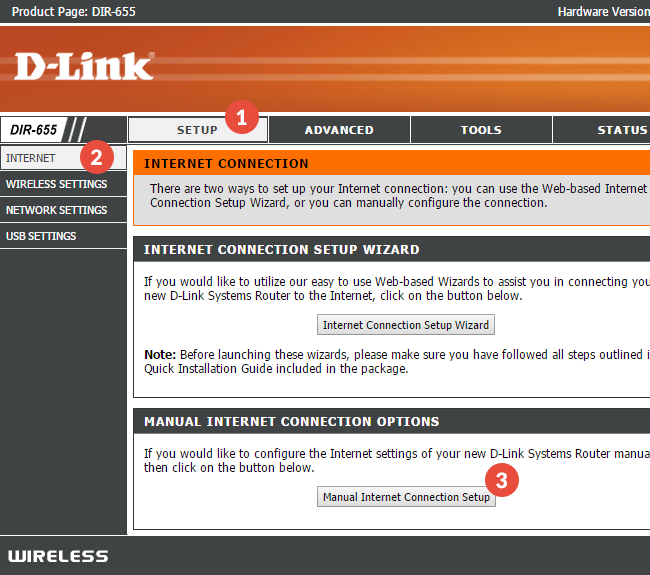 How to set up VPN on D-Link Routers: Step 1