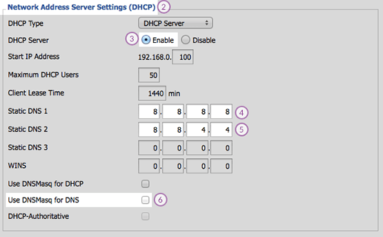 How to set up PPTP VPN on DD-WRT Routers: Step 2