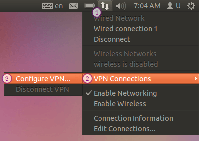 How to set up PPTP VPN on Ubuntu: Step 1