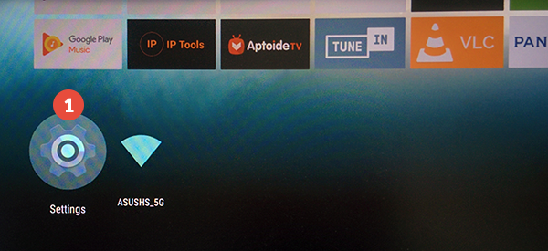 Android TV Box Smart DNS Setup: Step 1