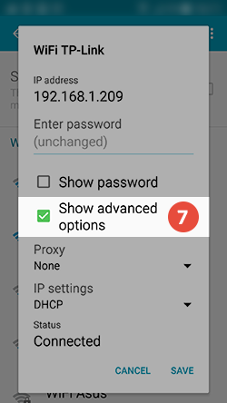 Android Smart DNS Setup: Step 6