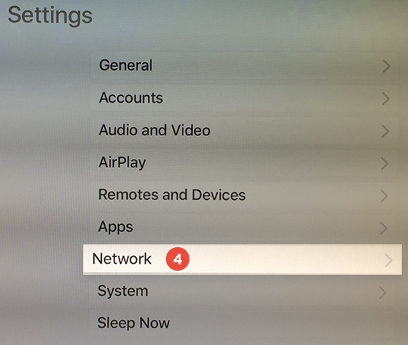 How to set up Smart DNS on Apple TV 4: Step 3