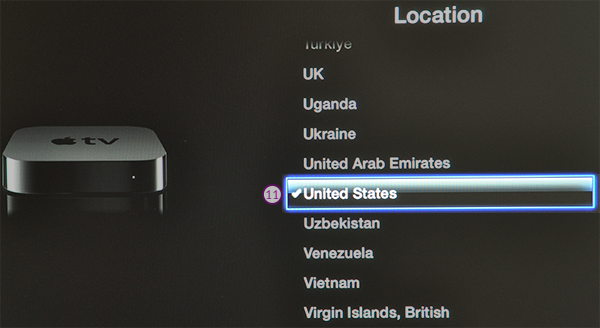 How to set up Smart DNS on Apple TV 3: Step 11