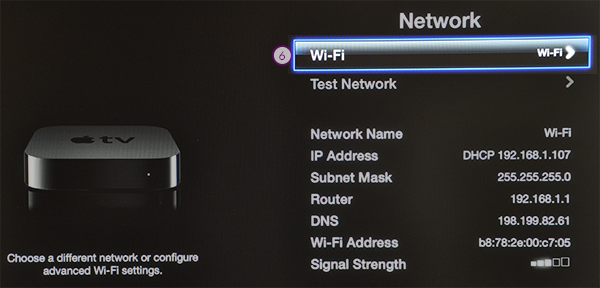 How to set up Smart DNS on Apple TV 3: Step 5