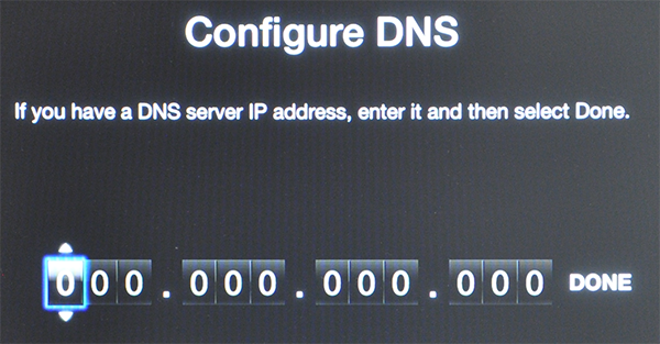 How to set up Smart DNS on Apple TV 3: Step 8