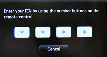 How to change region on Samsung Smart TV: Step 7