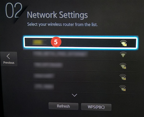 How to change region on Samsung Smart TV: Step 7