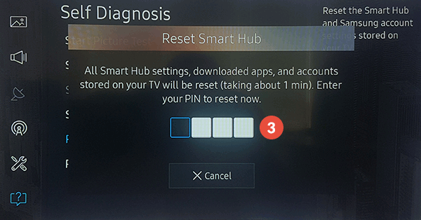 How to Change Region on a Samsung Smart TV – K series: Step 3