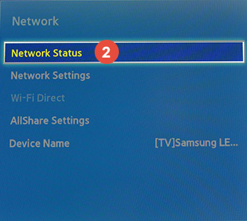 Samsung-Smart-TV Smart DNS Setup: Step 2