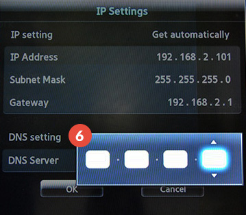 Samsung-Smart-TV Smart DNS Setup: Step 6