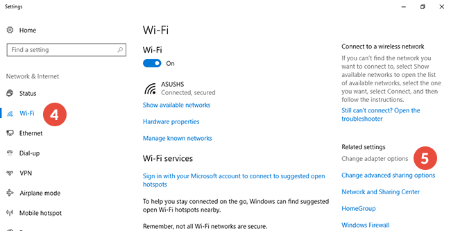 How to set up Smart DNS on Windows 10: Step 3