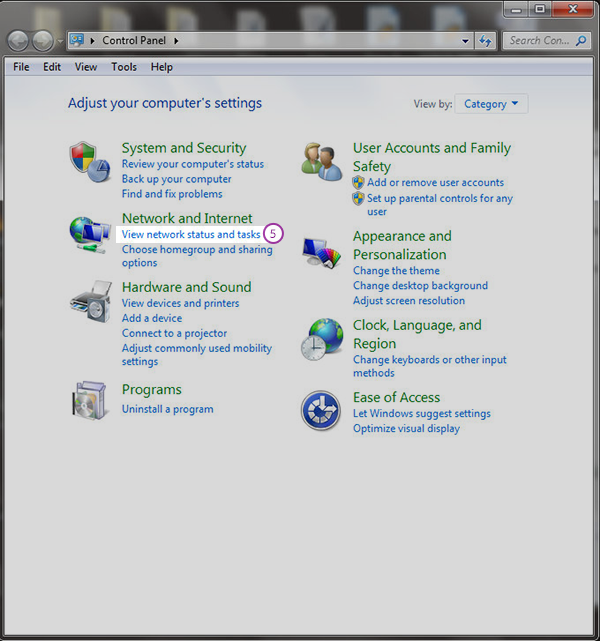 Windows 7 and Vista Smart DNS Setup: Step 3