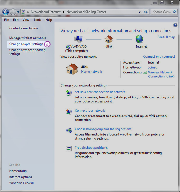 Windows 7 and Vista Smart DNS Setup: Step 4
