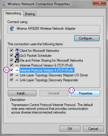 Windows 7 and Vista Smart DNS Setup: Step 6