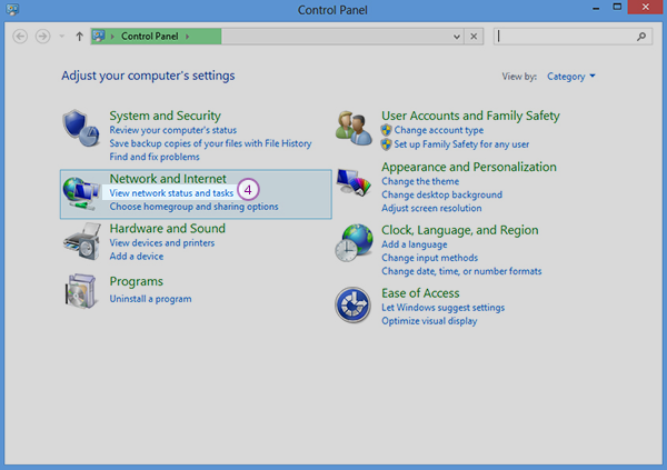 Windows 8 Smart DNS Setup: Step 3