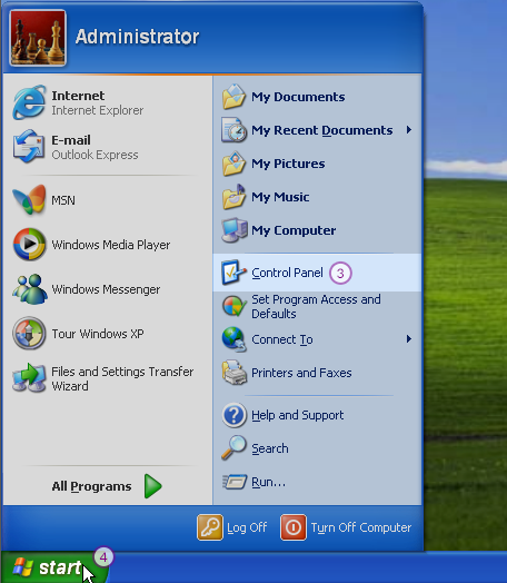 Windows XP Smart DNS Setup: Step 2