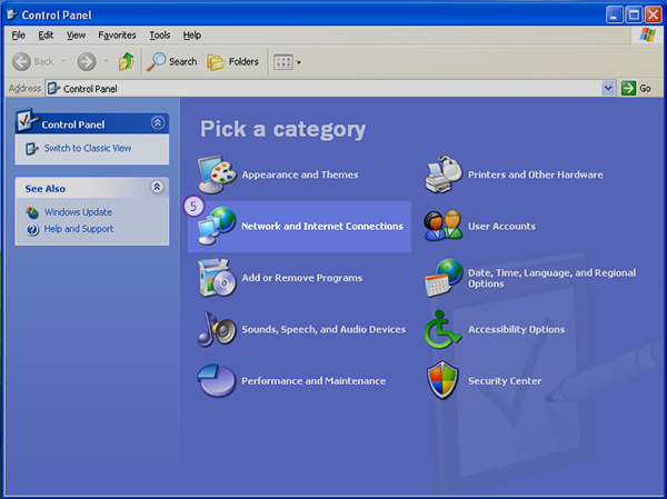 Windows XP Smart DNS Setup: Step 3