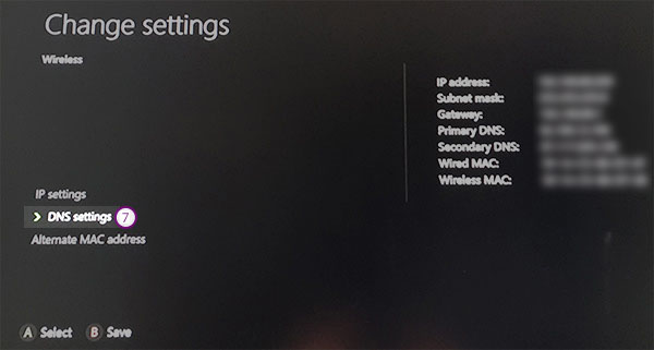 XBOX-ONE Smart DNS Setup: Step 6