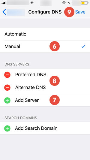 iPad Smart DNS Setup: Step 4