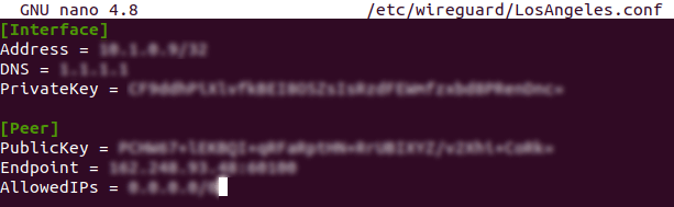 How to set up WireGuard VPN for Ubuntu: Step 4