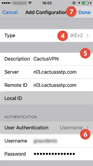 How to set up IKEv2 VPN on iPhone: Step 4