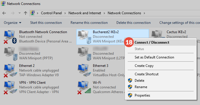 Windows 10 IKEv2 VPN Setup: Step 11