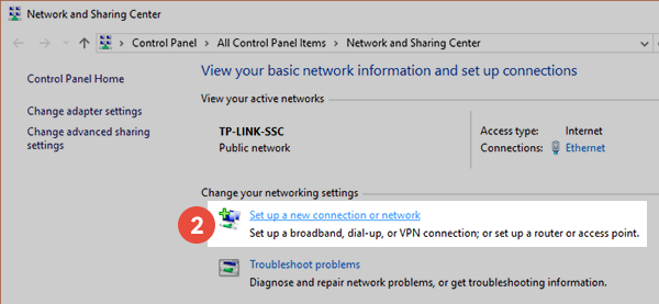 Windows 10 IKEv2 VPN Setup: Step 2