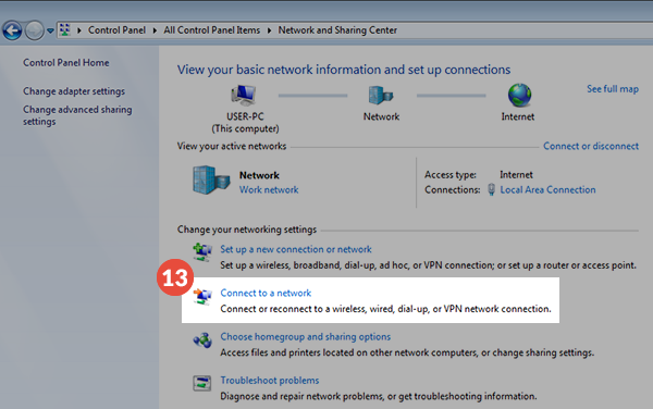 How to set up IKEv2 VPN on Windows 7: Step 8