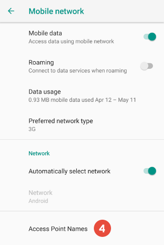 How to Set Up Proxy on Android Mobile Network: Step 4