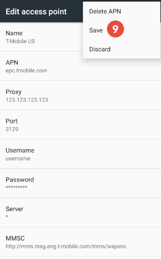 How to set an Android proxy server for Wi-Fi networks