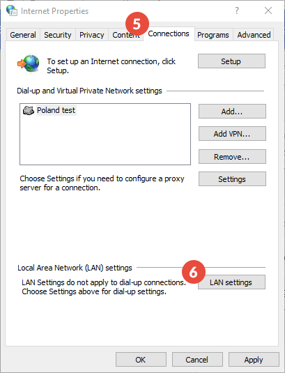 Chrome Proxy Setup: Step 4