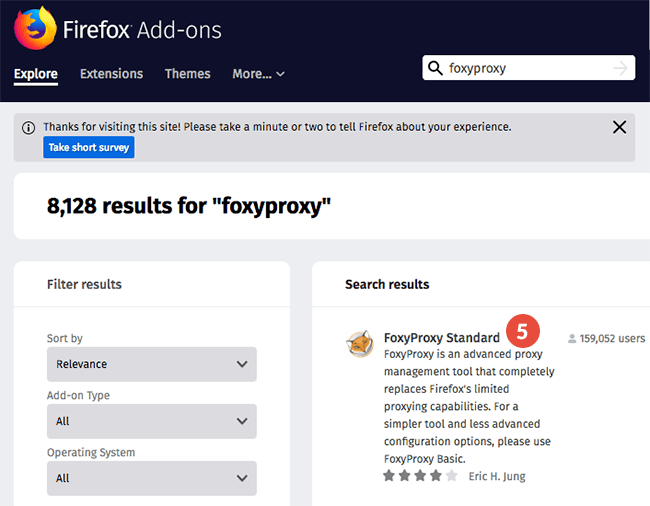 How to set up SOCKS5 Proxy on Firefox: Step 3