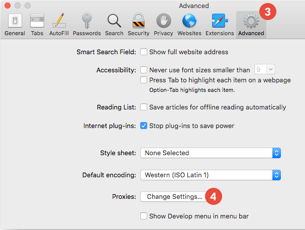 How to Set Up Proxy on Safari for macOS: Step 2