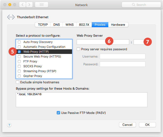How to Set Up Proxy on Safari for macOS: Step 3